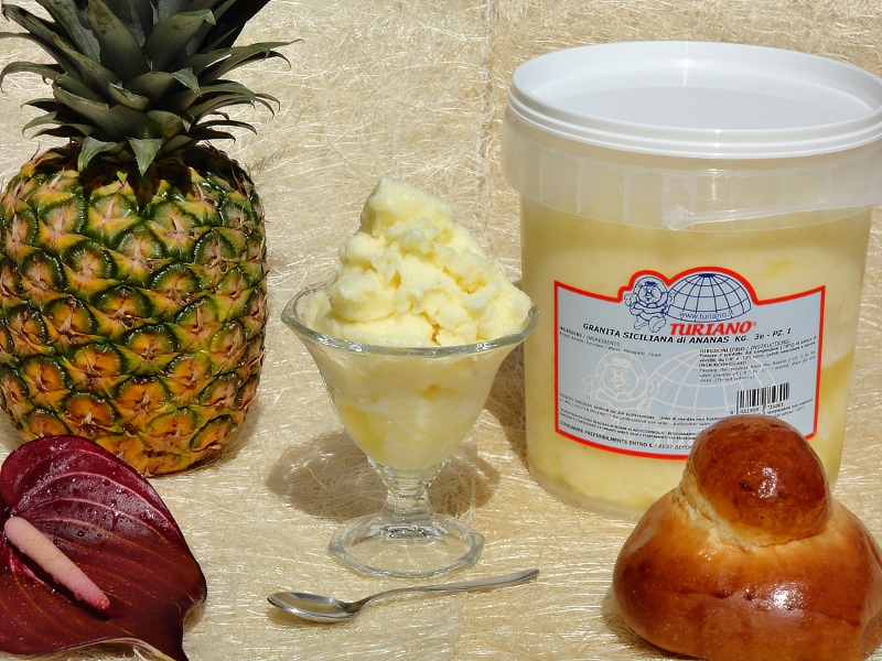 Granita di ananas
